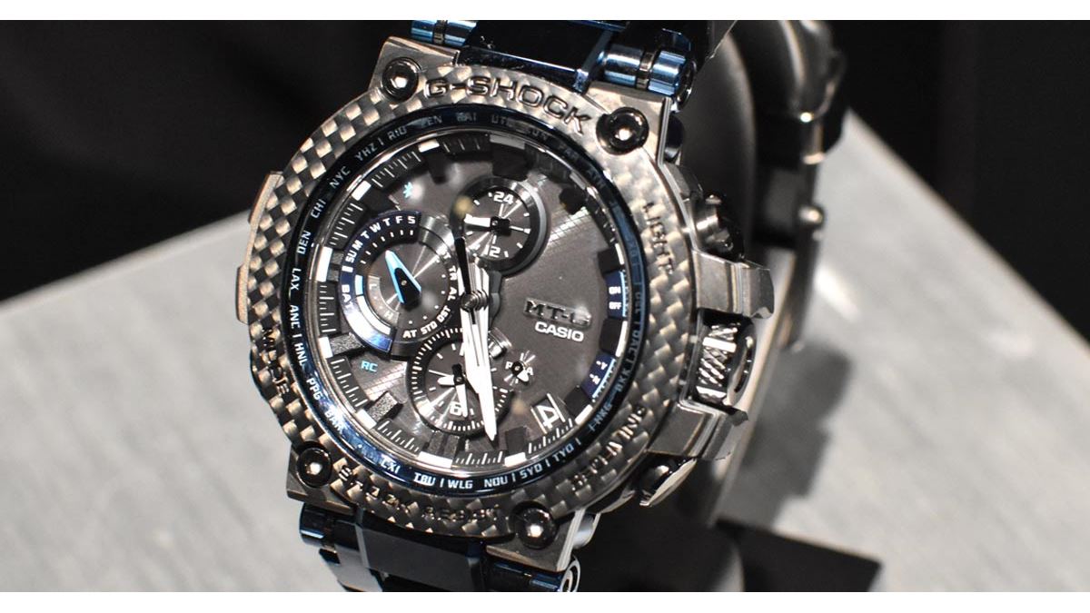G-SHOCK」新作30本！ 注目は強くて美しい「カーボン積層ベゼル」の「MT
