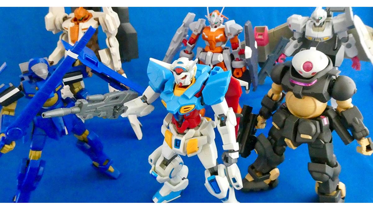 劇場版「Gレコ」をガンプラで予習！ 劇中で活躍したMSを一挙組み立て
