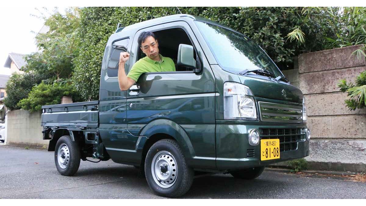 リクライニングできる軽トラック「スーパーキャリイ」で600km走行！ 軽 