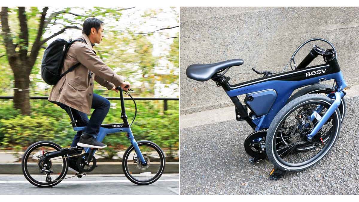 街乗りで目立てるミニベロタイプのe-Bikeが欲しいなら折りたたみできるBESV「PSF1」がよさげ！ - 価格.comマガジン