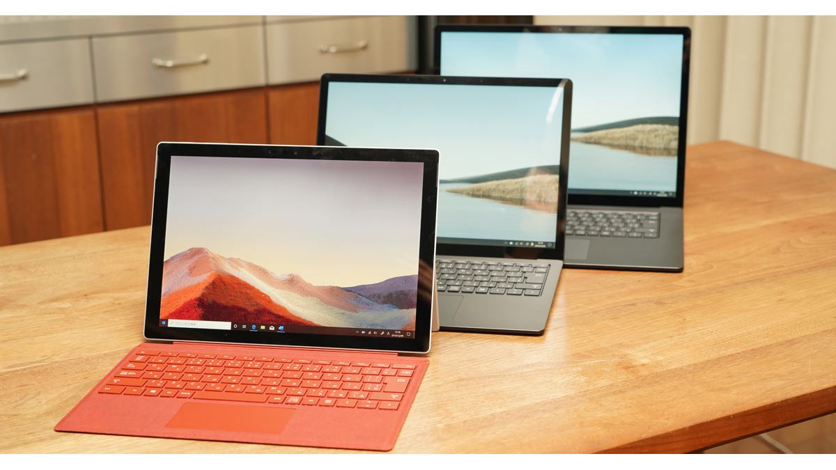 最新の「Surface」3台を動画で一気レビュー！ 性能は？ 携帯性は 