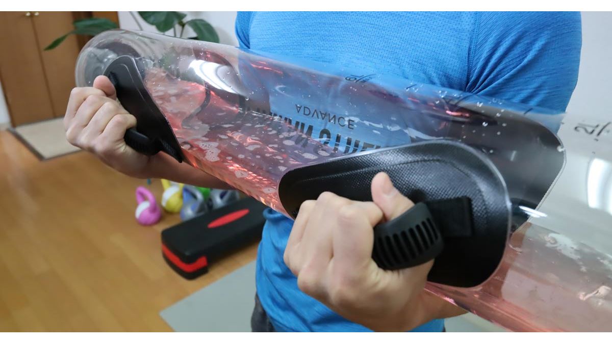 単純な筋トレに飽きた人へ！ 水の力で効果的に鍛える「タイカン