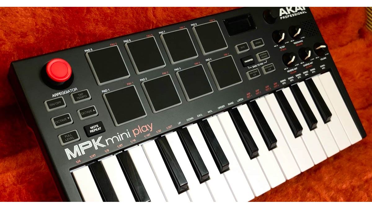 気軽にフィンガードラム入門！ AKAIのミニキーボード「MPK Mini Play