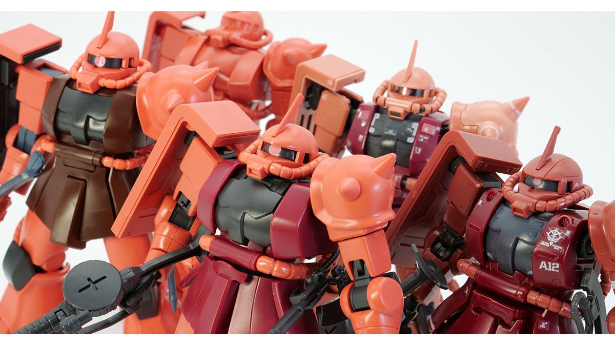 シャア専用ザクII」のガンプラを徹底比較！ 新旧HG、RG、オリジン版の違いは？ - 価格.comマガジン