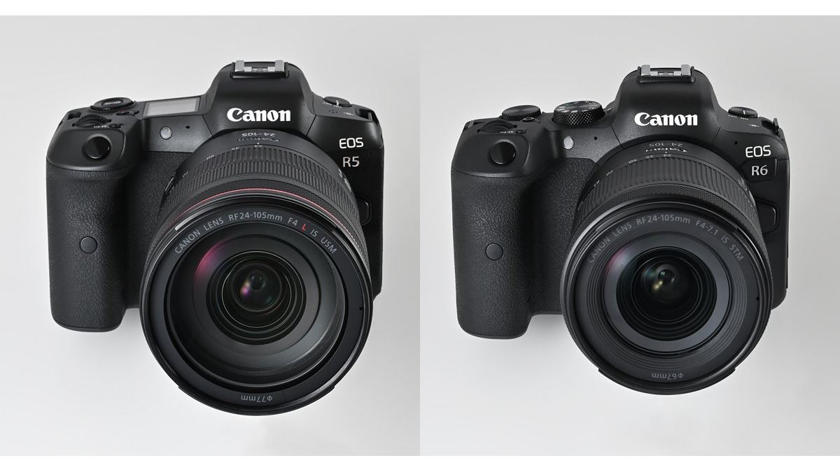 どっちを選ぶ？ 話題のフルサイズミラーレス「EOS R5」「EOS R6」特徴 