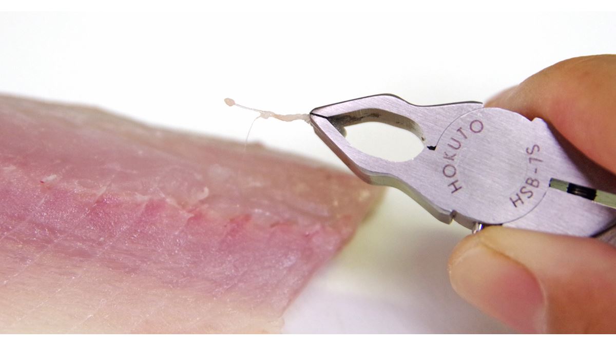 さかなの小骨 驚きの気持ちよさ！ 魚の小骨がスルッと抜ける「骨抜き名人」にもう