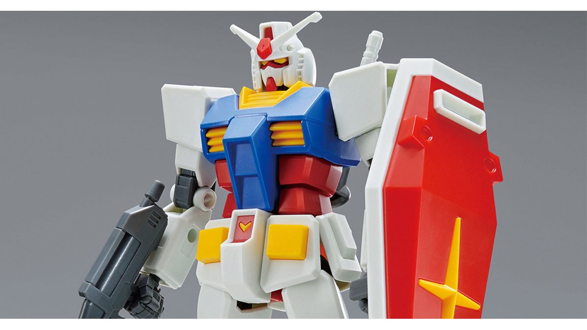 たった74パーツで精巧なガンダムが作れる！ 「ガンプラ」の