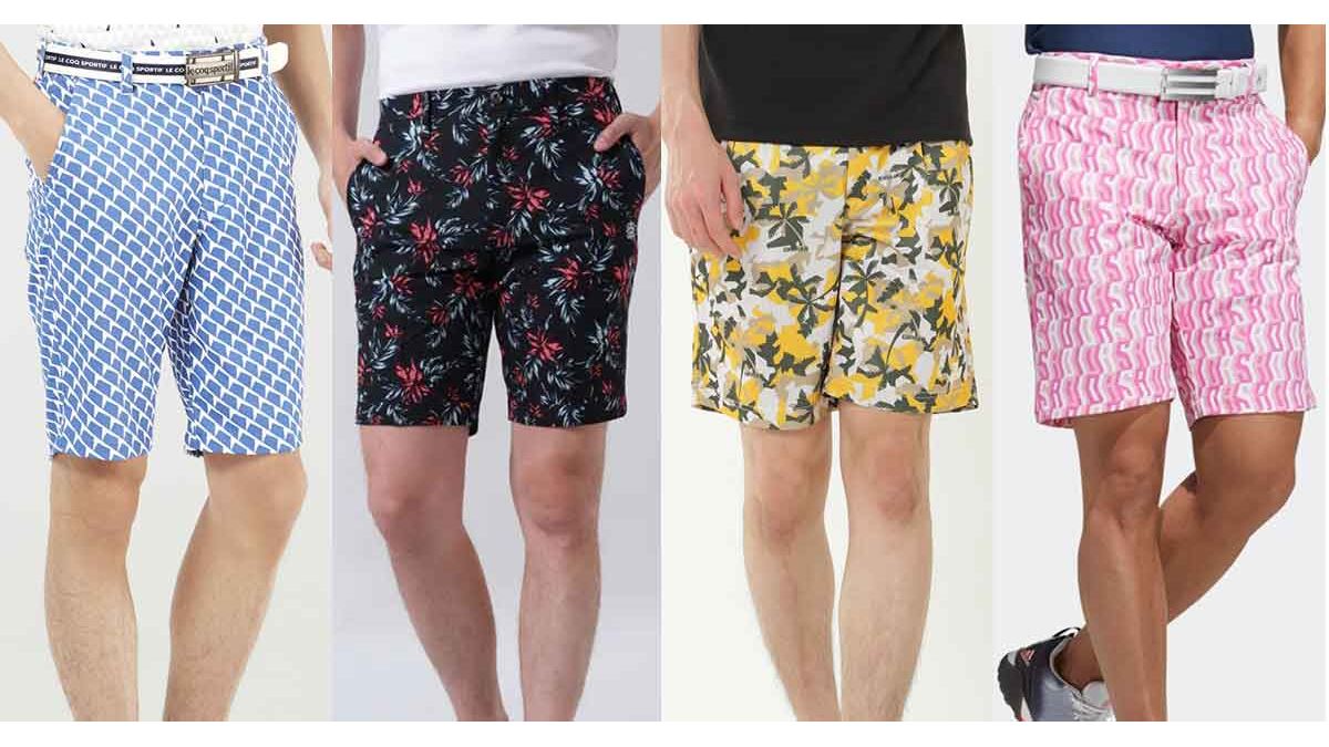 この夏、ちょっと攻めてみない？ ゴルフ用「カラフル＆柄物ショート