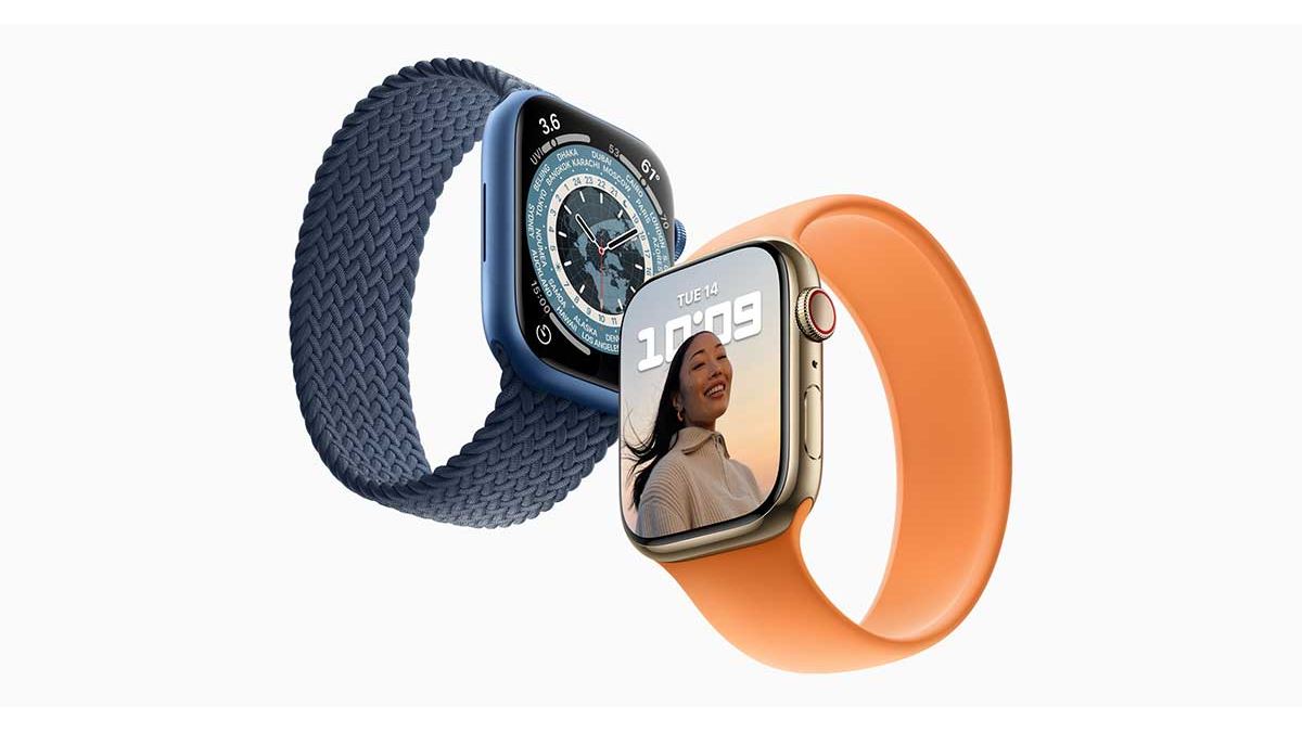 Apple 突っ返そ Watch Series7 チタニウム 45mm 本体交換品