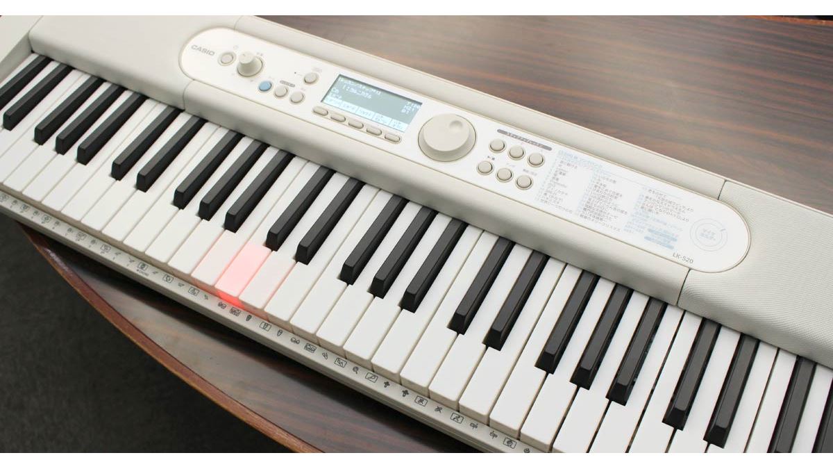 LK-520 光ナビゲーションキーボード みえ Casiotone