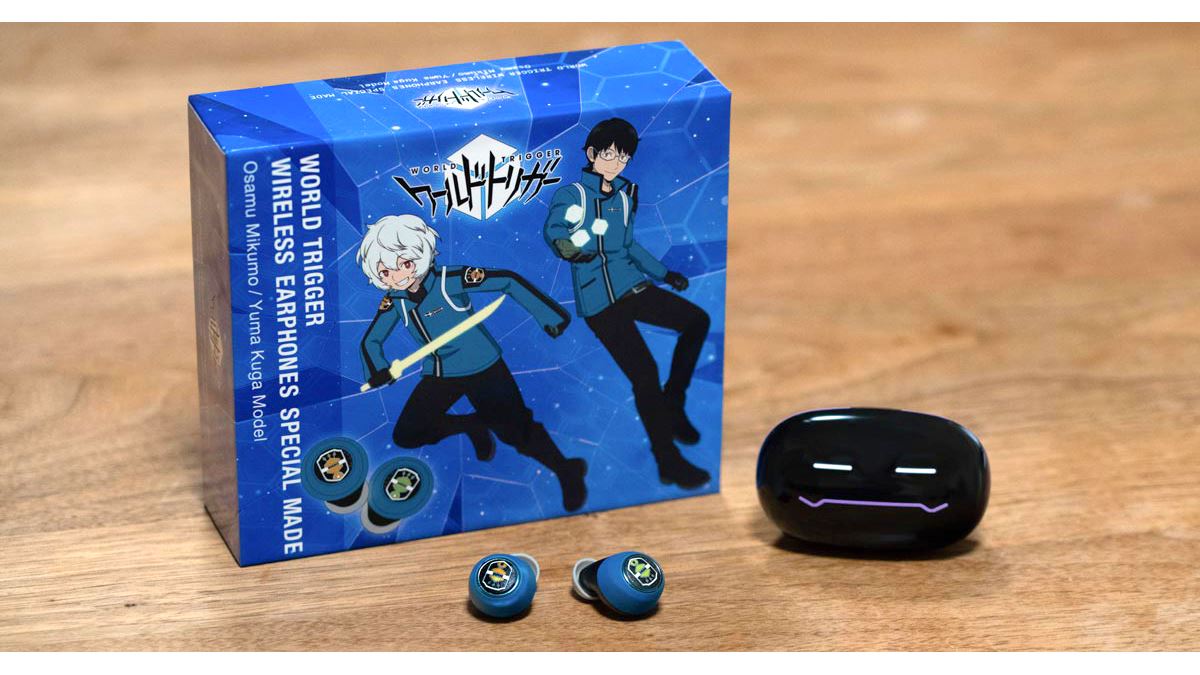 ワールドトリガー Bluetooth イヤホン アニメ「ワールドトリガー」完全ワイヤレスイヤホン購入レビュー