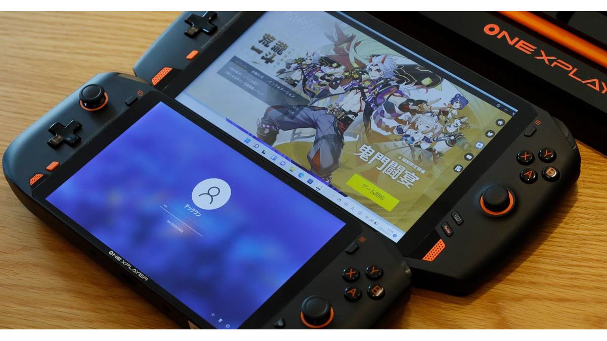 7型で重量589g、テックワンから小型ゲーミングUMPC「ONEXPLAYER