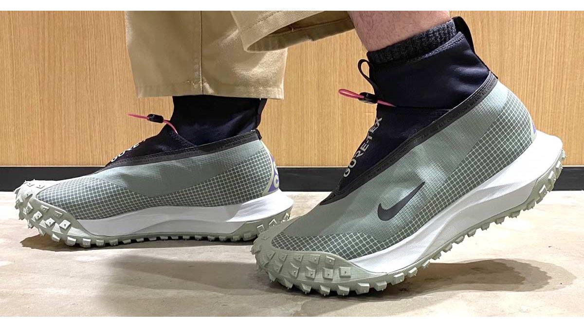 街でも悪路でも履けるナイキ「ACG マウンテン フライ GORE-TEX」を試し