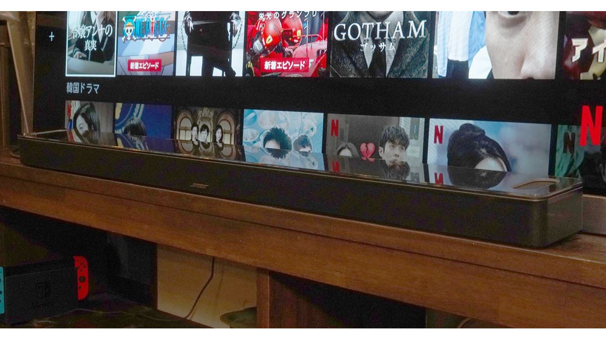 独自技術による空間再現性がスゴい！ Bose Smart Soundbar 900を映画や