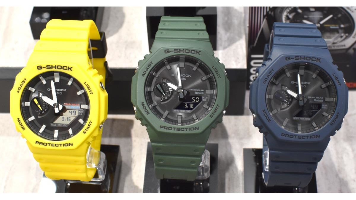 G-SHOCK」2022年5月発売9本を紹介！ 注目は1stカラーの「高機能8角形