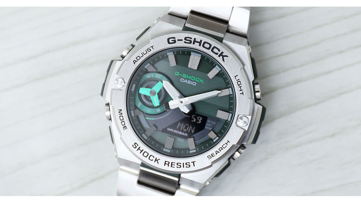 G-SHOCKに緑文字盤!? 「G-STEEL」の最新作は洗練されまくっていた - 価格.comマガジン