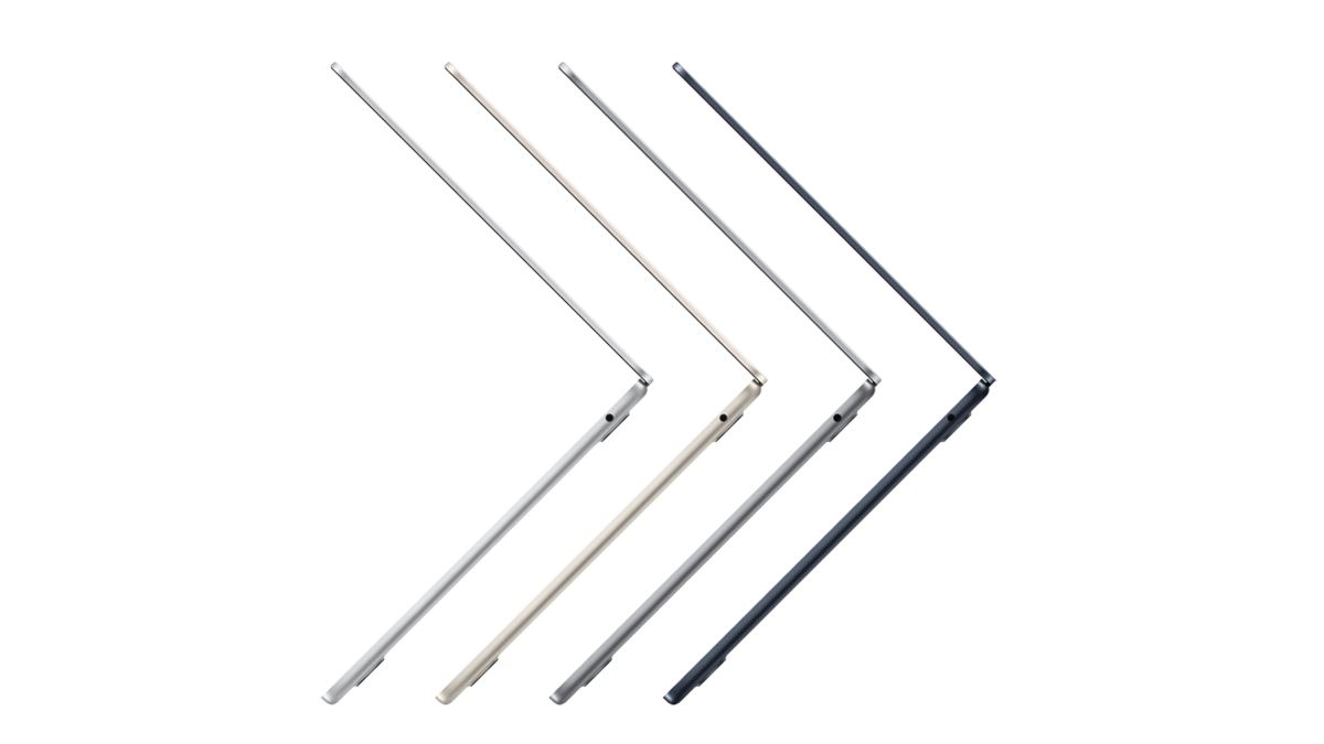 M2」搭載で生まれ変わった「MacBook Air」、13.6インチでフラット