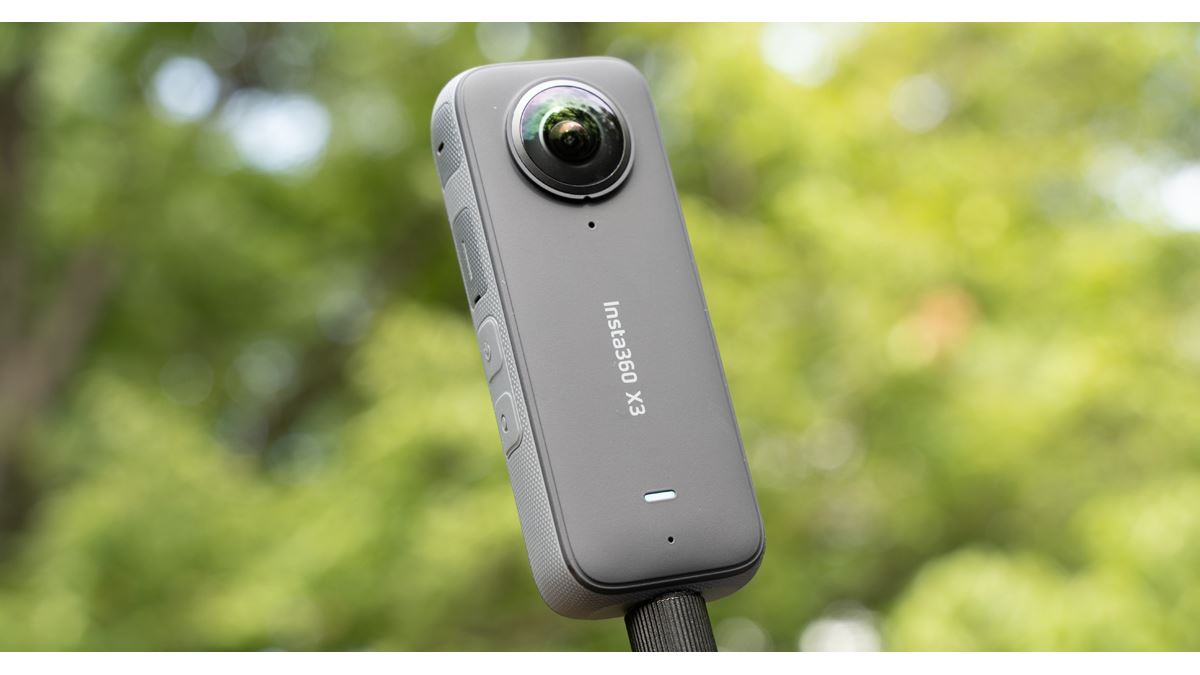 360度カメラの決定版「Insta360 X3」。誰でも簡単に映え動画が撮れる 