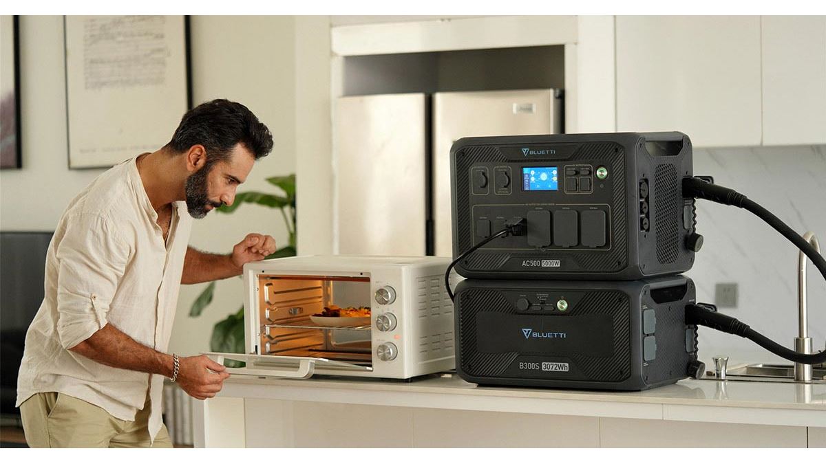 BLUETTI AC500 & B300S ポータブル電源 停電も怖くない！】BLUETTI AC500＋B300Sポータブル電源を実機