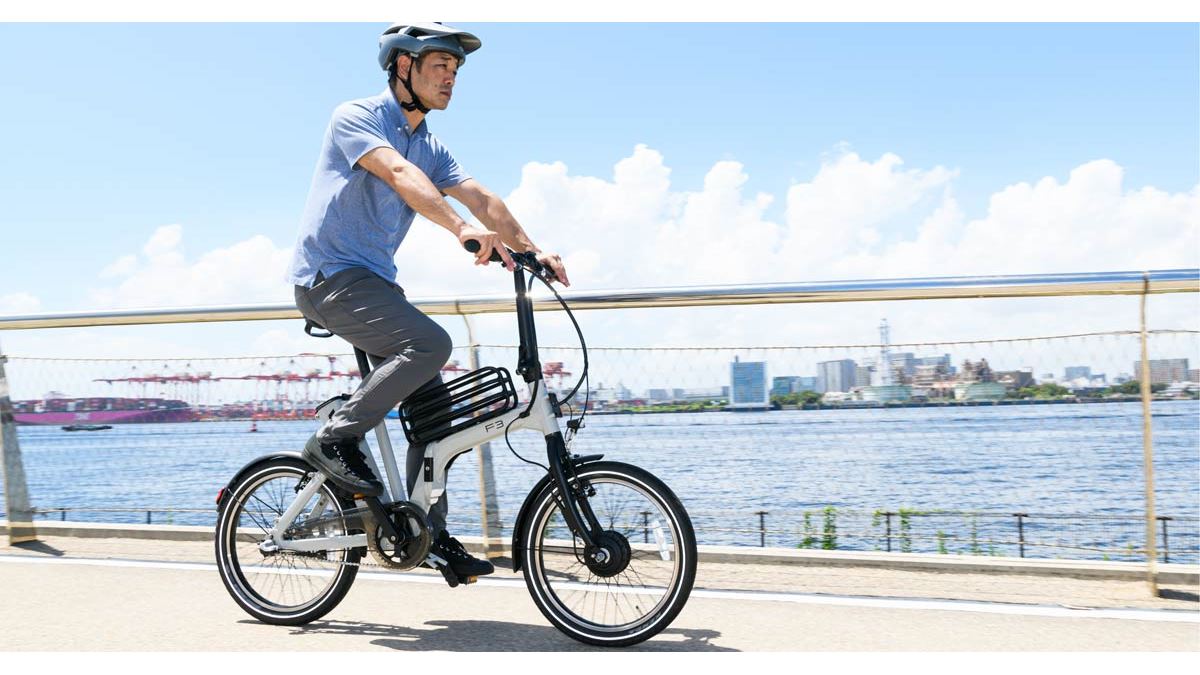 折りたたみ式電動アシスト自転車　BESV votani F3 ライトグレー F3-軽量で折りたたみ可能な電動アシスト自転車のエントリー