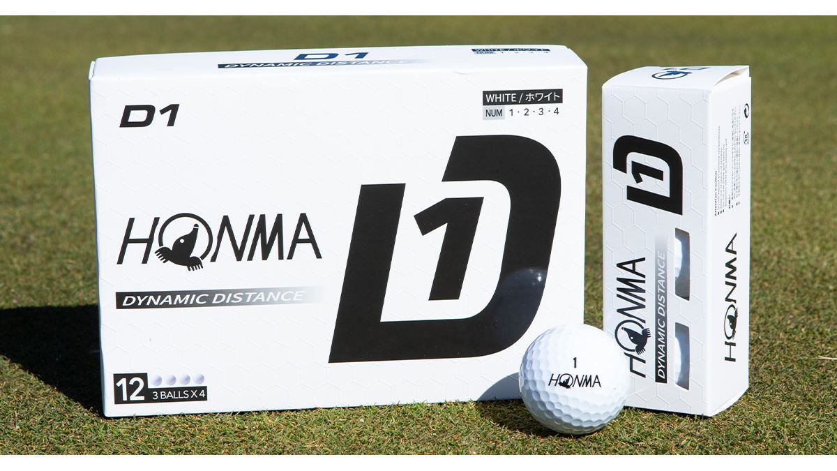 HONMA GOLF ロストボール ホンマ D1 plus ホワイト 10球セット