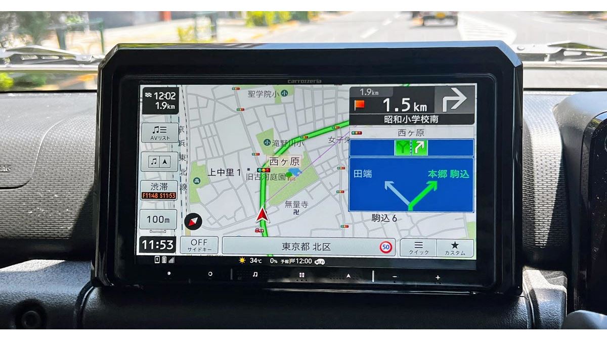 楽ナビ」2024年モデルを実走レビュー！通信がもたらす圧倒的な