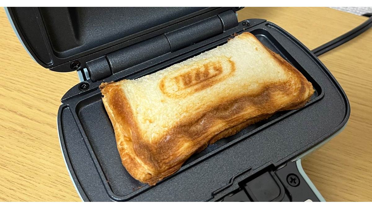 洗いたいなら、こっち！ パン1枚で作れるホットサンドメーカーは
