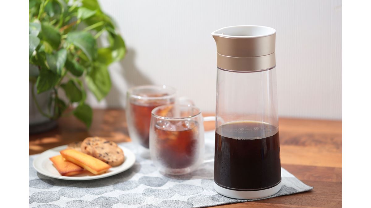 わずか20分でコールドブリューが完成！ 水出しコーヒーメーカー「Cool