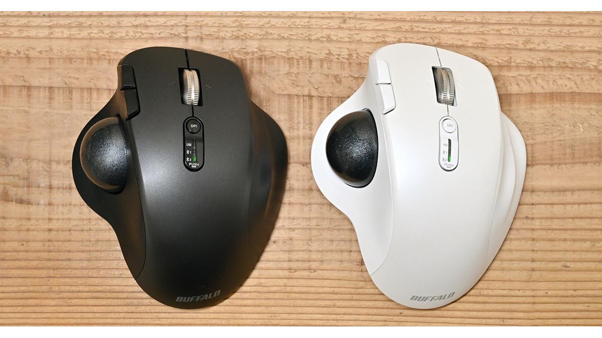 バッファロー初のトラックボールマウス「BSTBB700X」レビュー