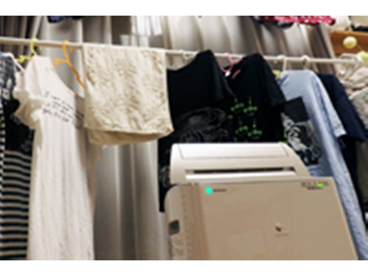 部屋干しを1年中カラッと乾かしたいなら、やっぱりハイブリッド式の