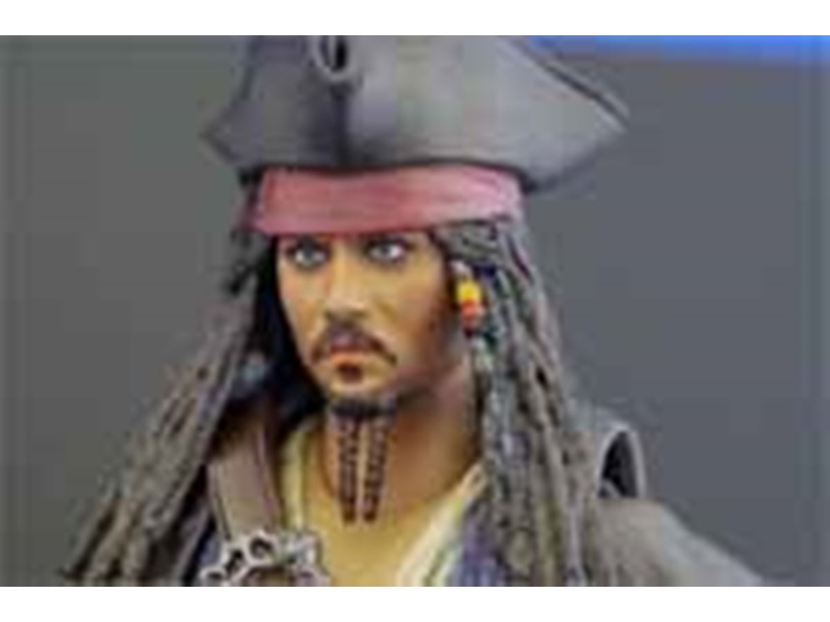 ジャック・スパロウが最新技術でフィギュア化！ その再現度が圧倒的