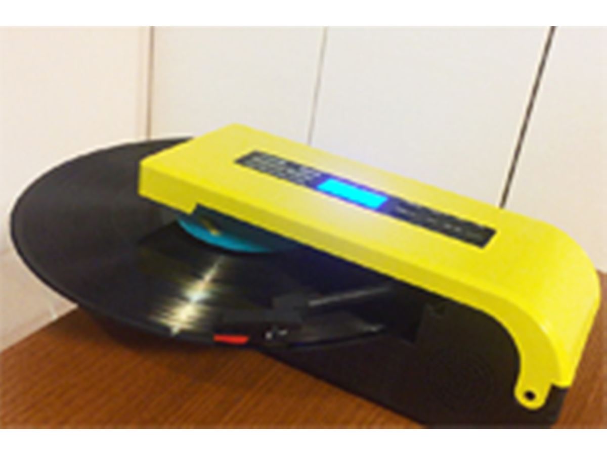 持ち運べる”レコードプレーヤーで、いつでもレコード聴き放題