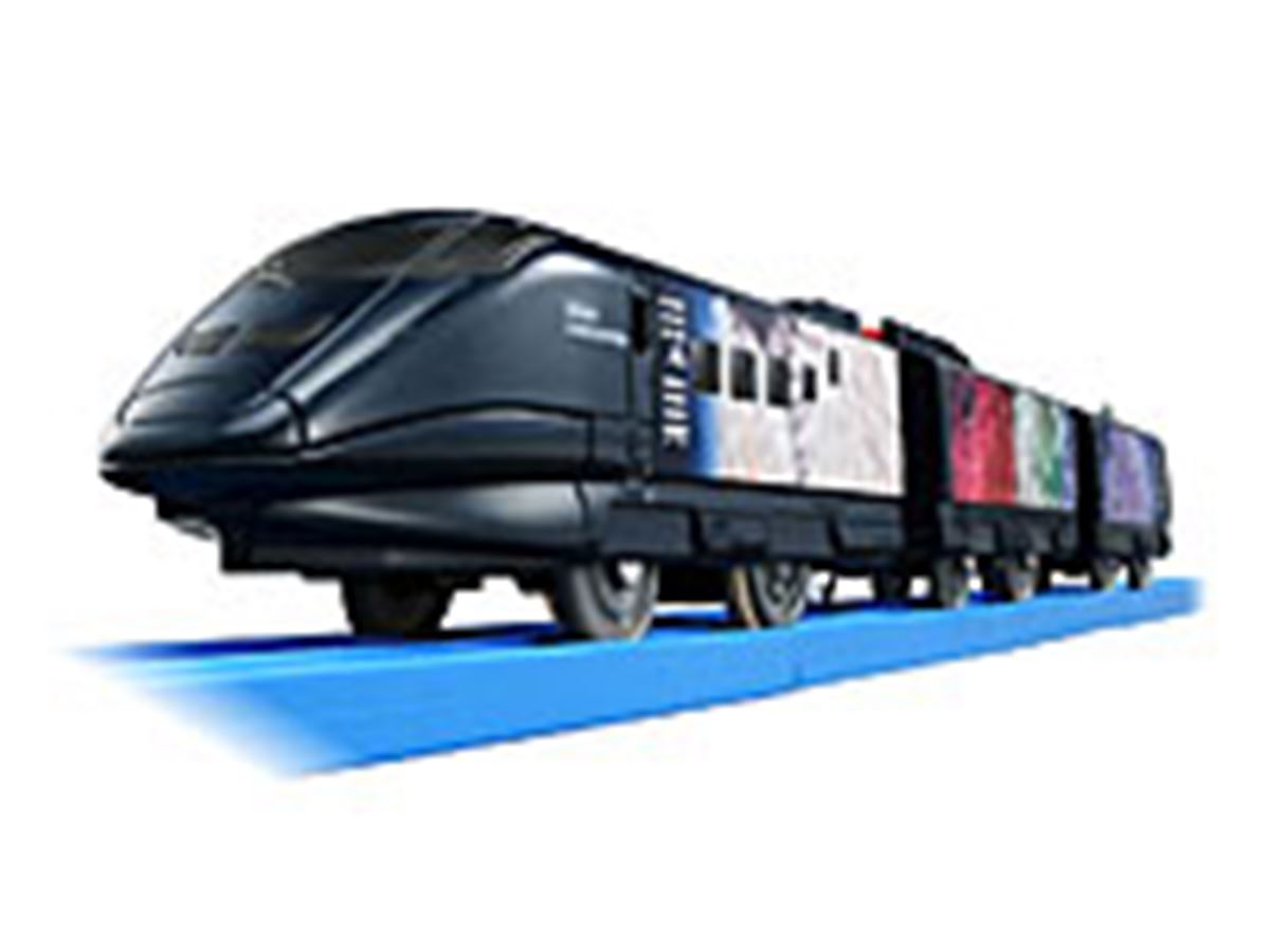 走る美術館「GENBI SHINKANSEN（現美新幹線）」がプラレールで