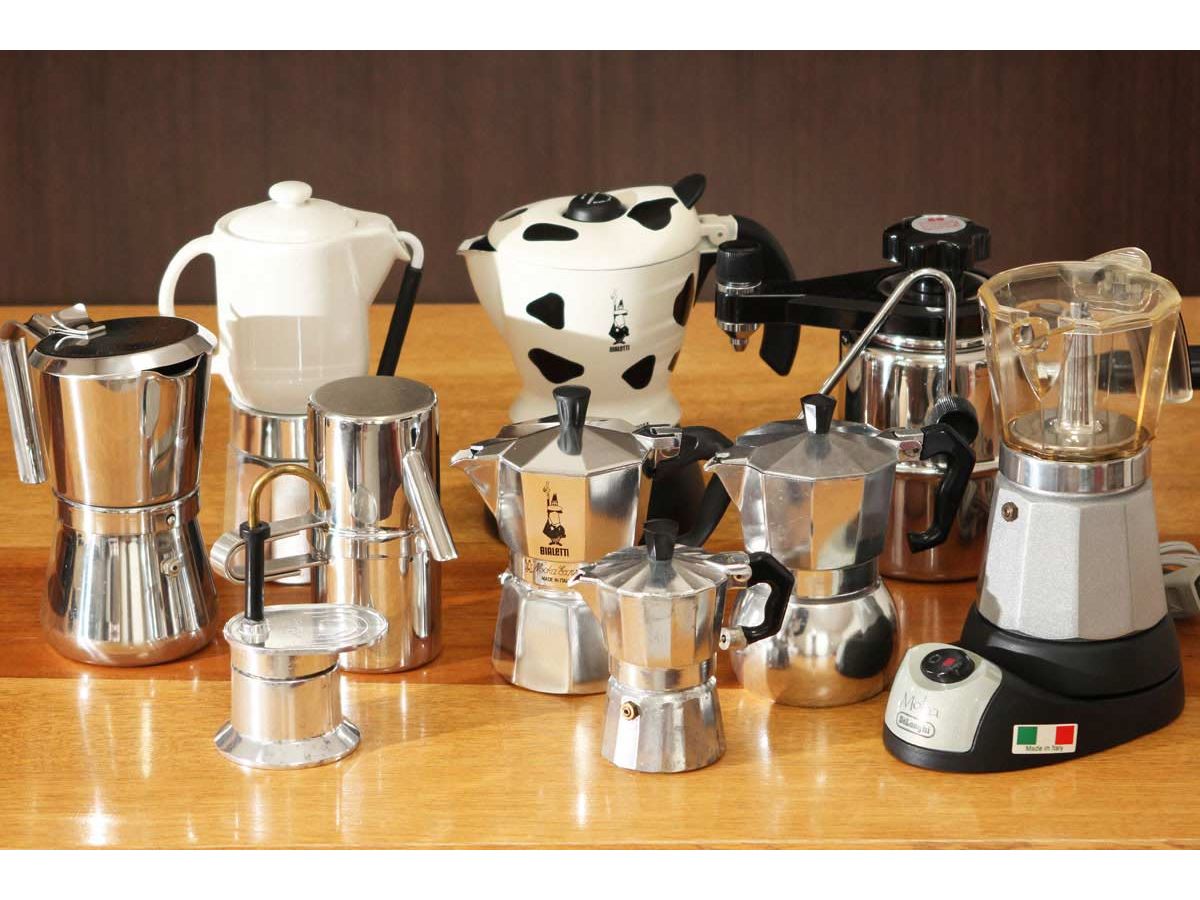 おいしい淹れ方も伝授！ コレクターが語る、直火式エスプレッソ