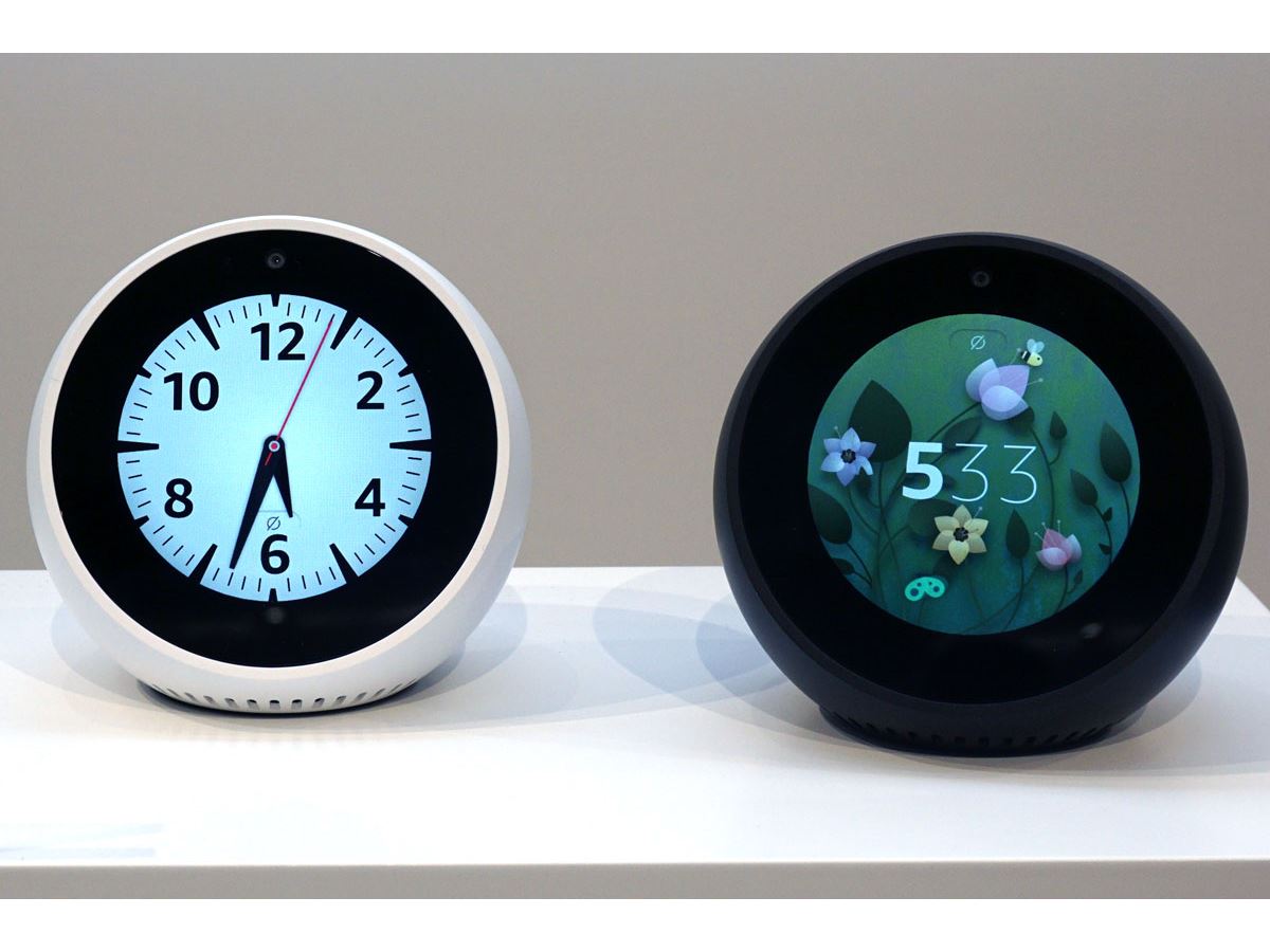 丸型ディスプレイ付き「Amazon Echo Spot」が本日から予約スタート！ 7月末発売で価格は14,980円 - 価格.comマガジン