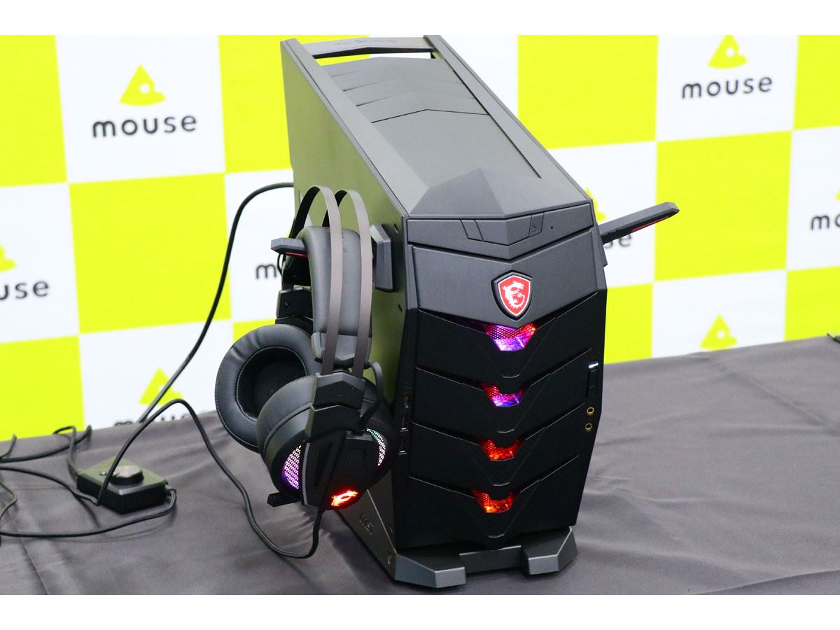 マウスがMSIのゲーミングPCの取扱開始!? 新モデルは日本独占販売