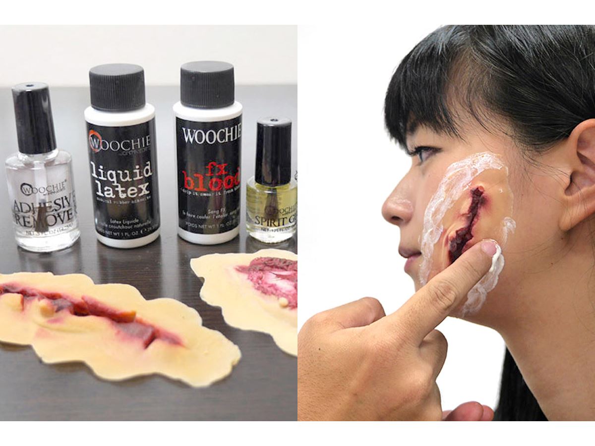 閲覧注意】ハリウッドの特殊メイクキットで本気のゾンビになってみた 
