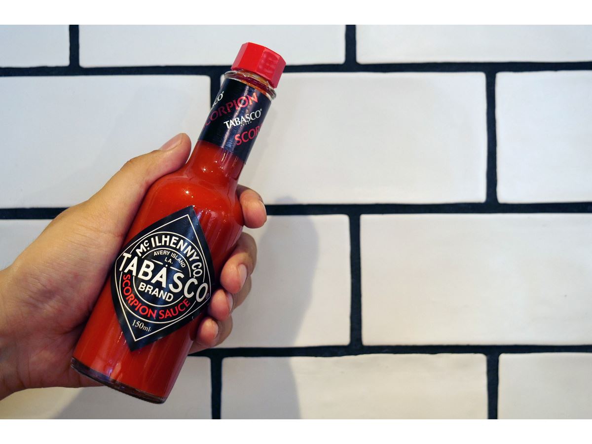 タバスコ史上最も辛い「TABASCO スコーピオンソース」を早速試してみた