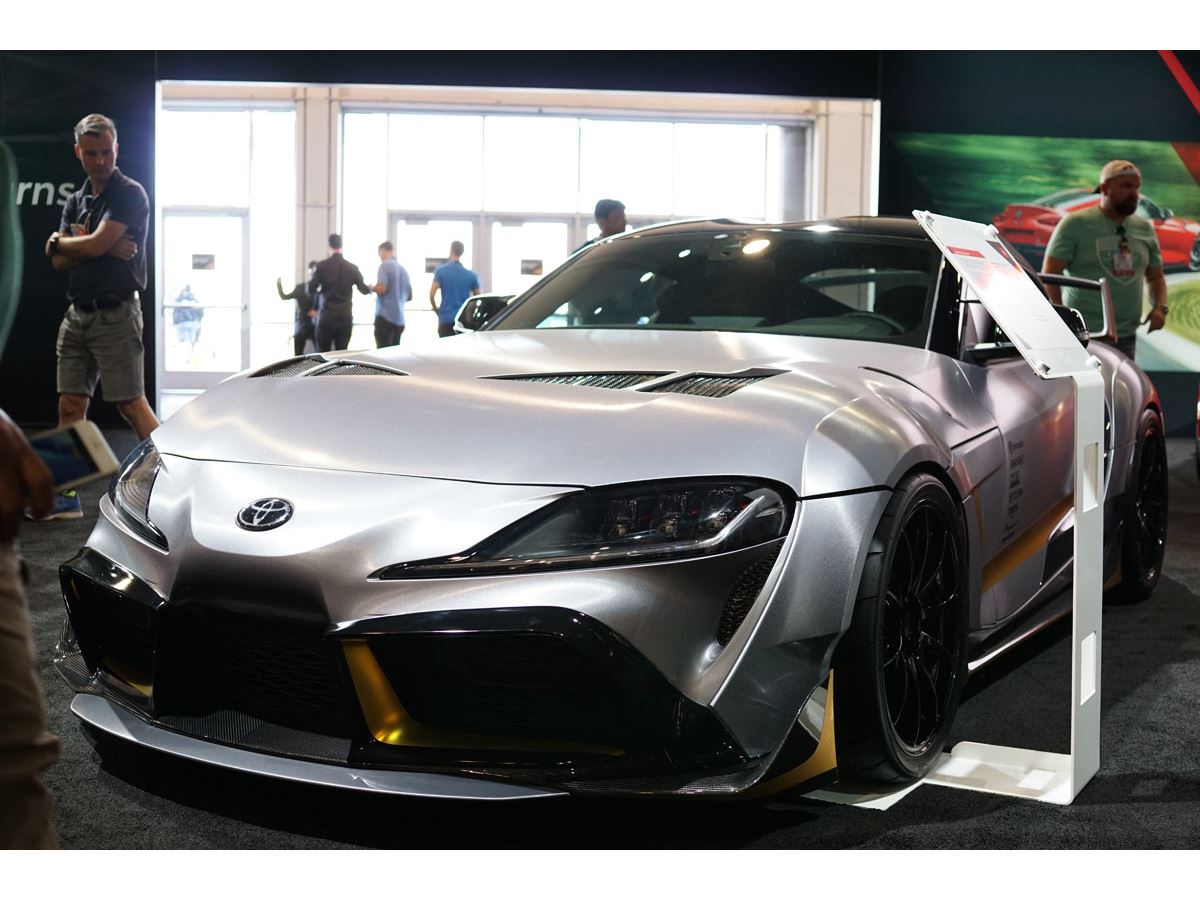 もはや“スープラ祭り” 海外ショーで見た日本チューナーの新型