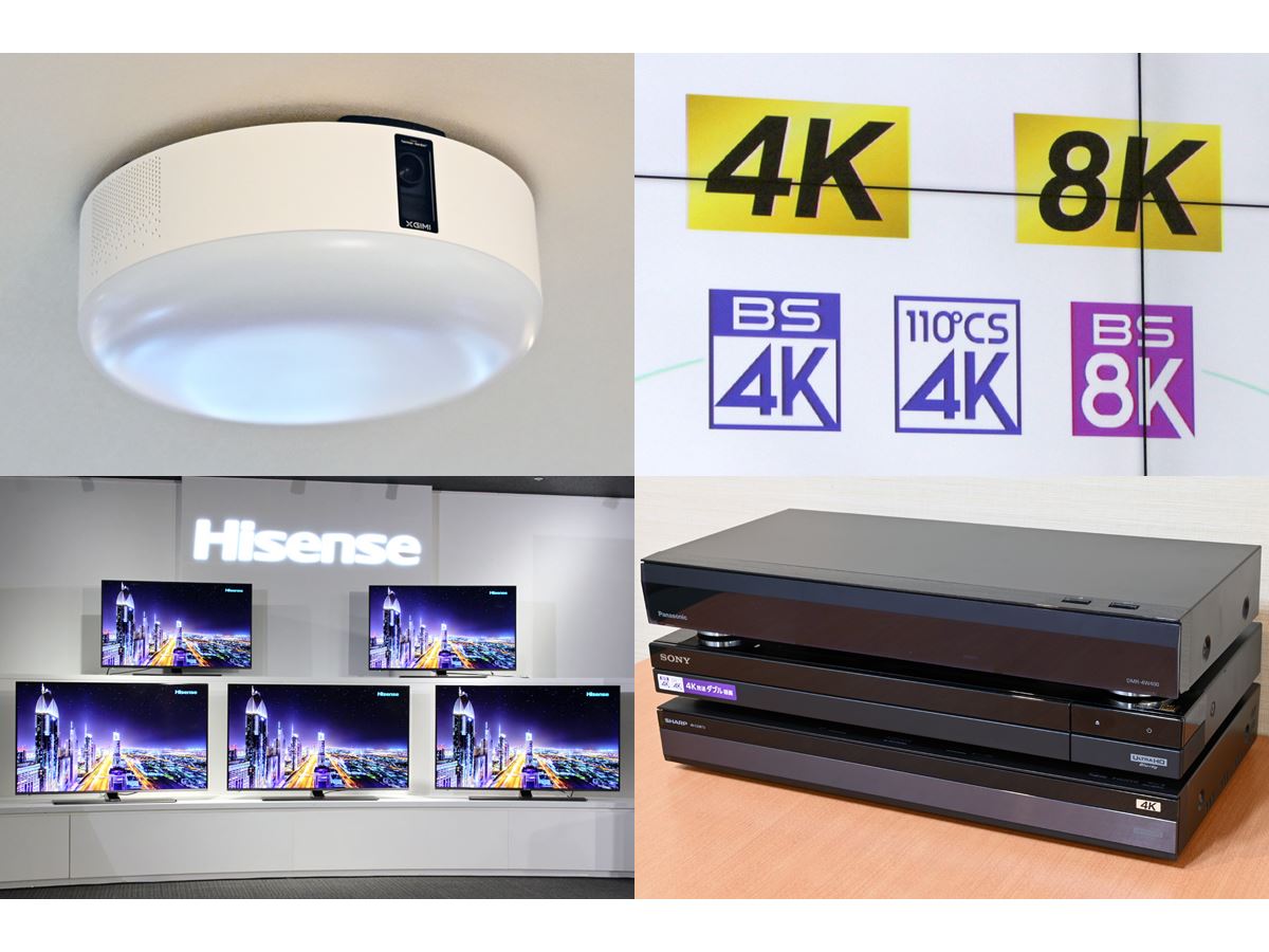 2019年の映像機器は4K放送対応が一段落。プロジェクターは映像配信対応で一発逆転！？ - 価格.comマガジン