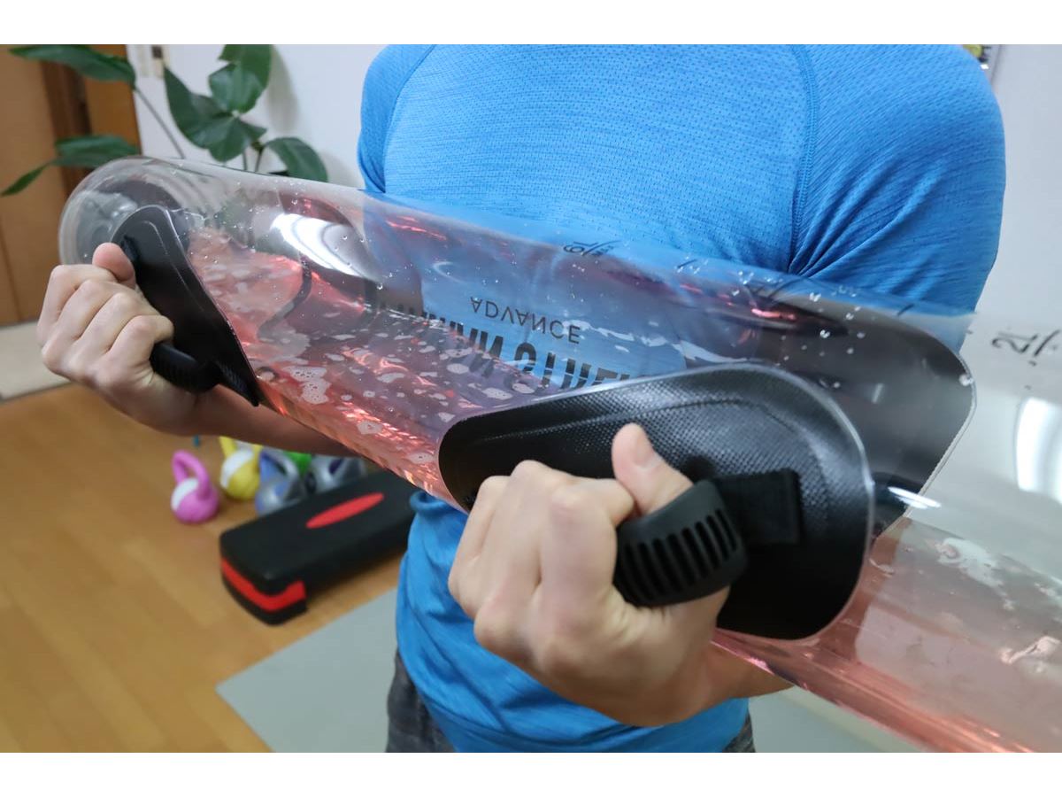 単純な筋トレに飽きた人へ！ 水の力で効果的に鍛える「タイカン