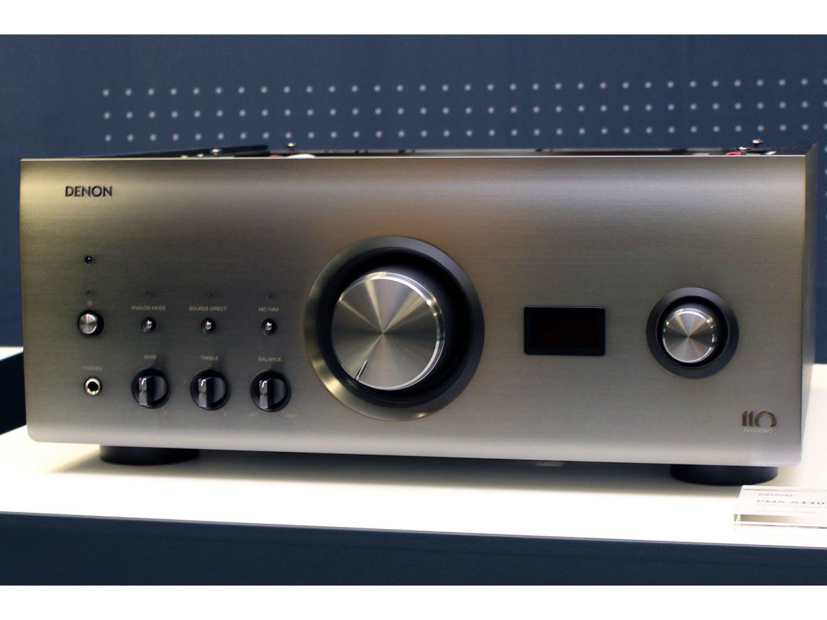 デノン110周年記念！ 4つのアニバーサリーモデル「A110」シリーズが