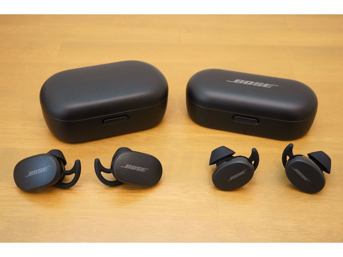 Boseの最新完全ワイヤレス、ノイキャン対応「QuietComfort Earbuds」とスポーツ仕様「Sport Earbuds」、どちらを選ぶべきか？  - 価格.comマガジン