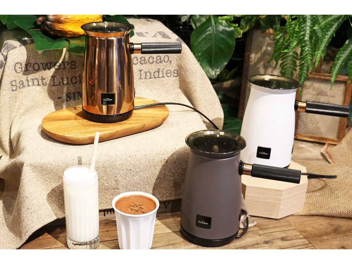 【未使用]限定色チョコレートドリンクメーカー Velvetiserベルベタイザー Amazon | ホテルショコラ チョコレートドリンクメーカー「ベルベ
