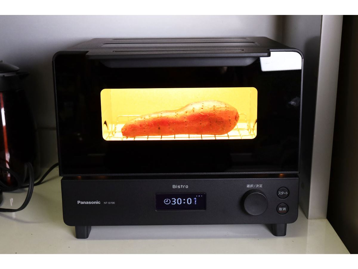 パナソニックのオーブントースター「ビストロ」で作る焼き芋やスイーツ