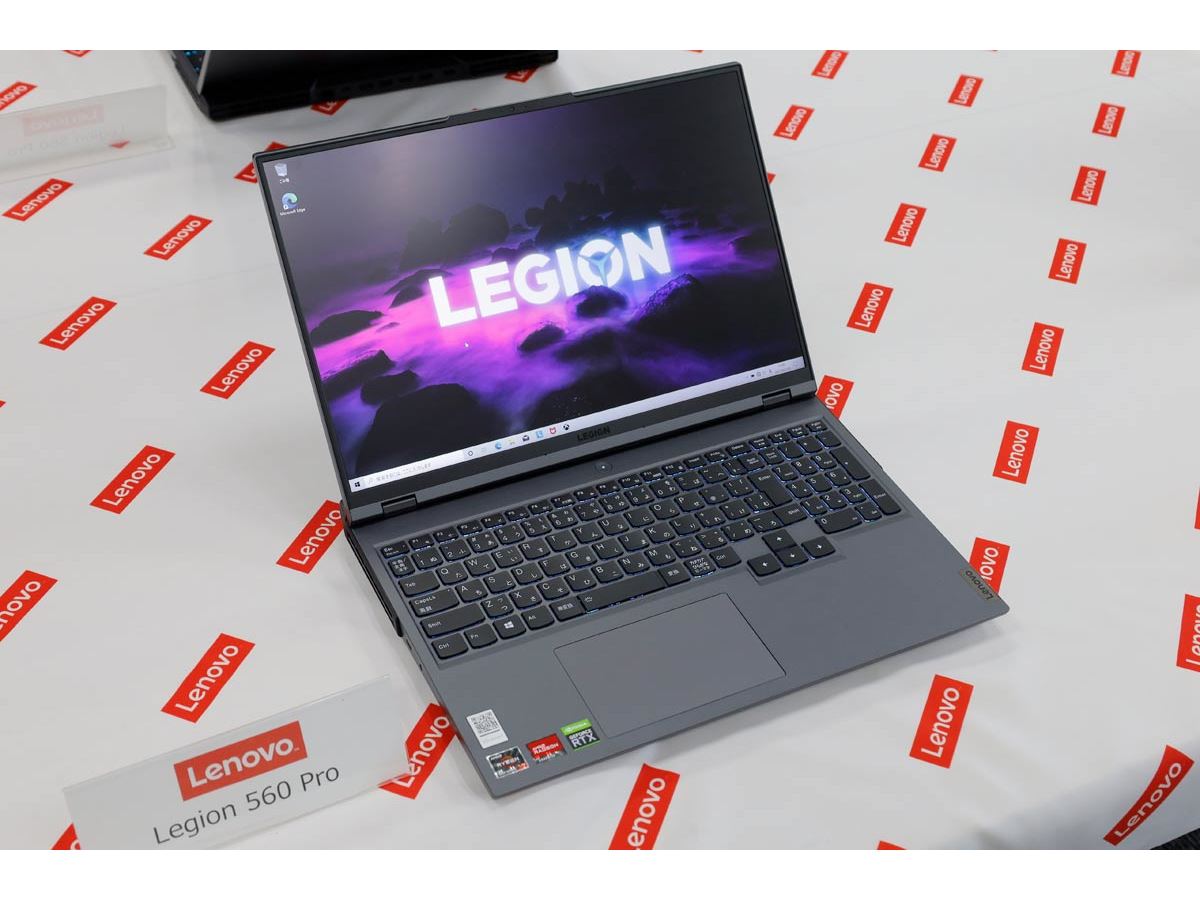 レノボ、Ryzen 7とRTX 30搭載のゲーミングノートPC「Legion 560 Pro」。画面は16:10の16型 - 価格.comマガジン