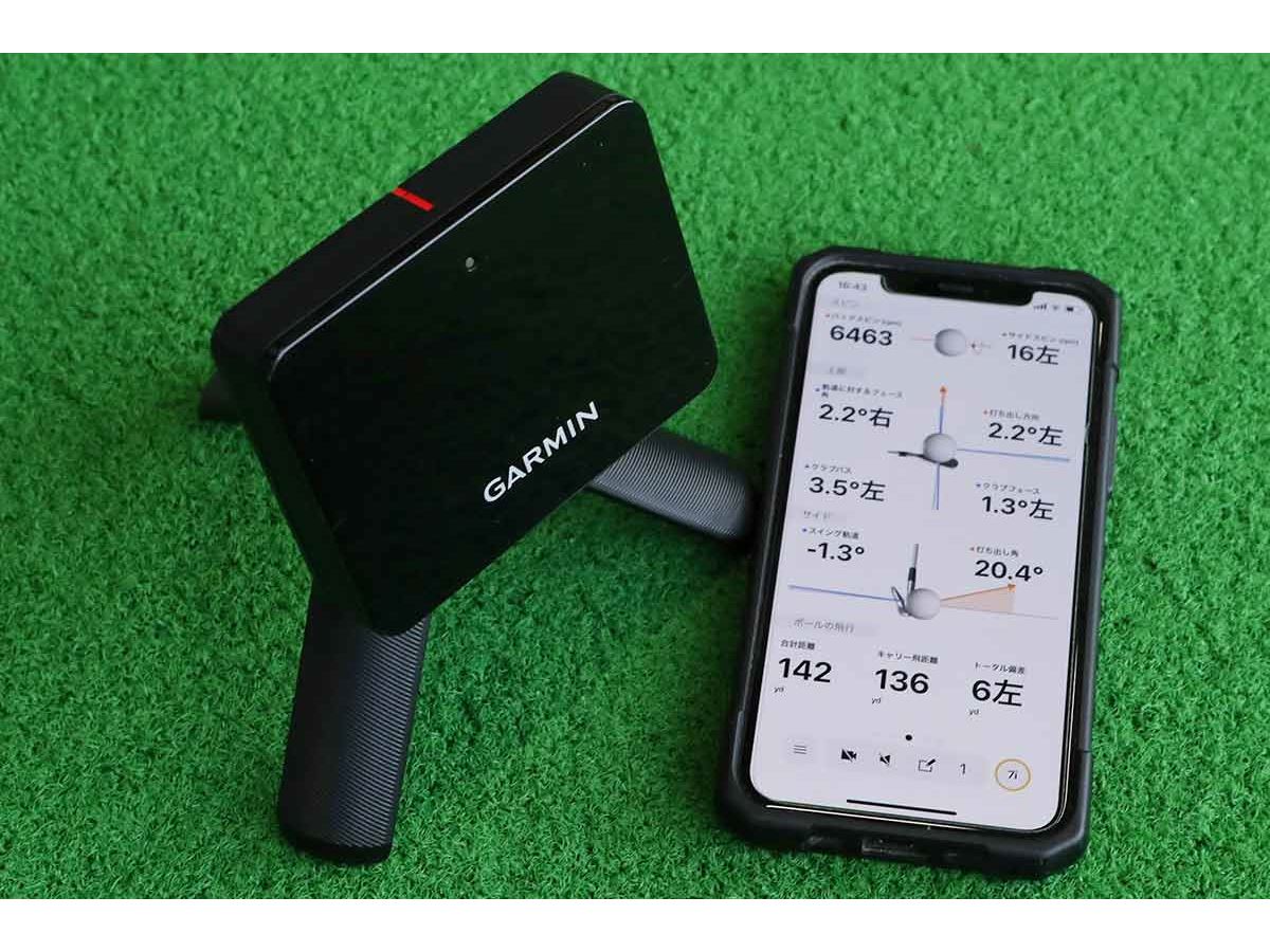 美品 GARMINポータブル弾道測定器 早く Approach R10 【正規品】