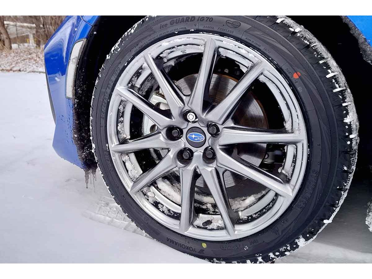 BRZ スタッドレス　冬だけ２年使用 新型BRZにヨコハマ「iceGUARD 7」を装着し、雪上性能を試して