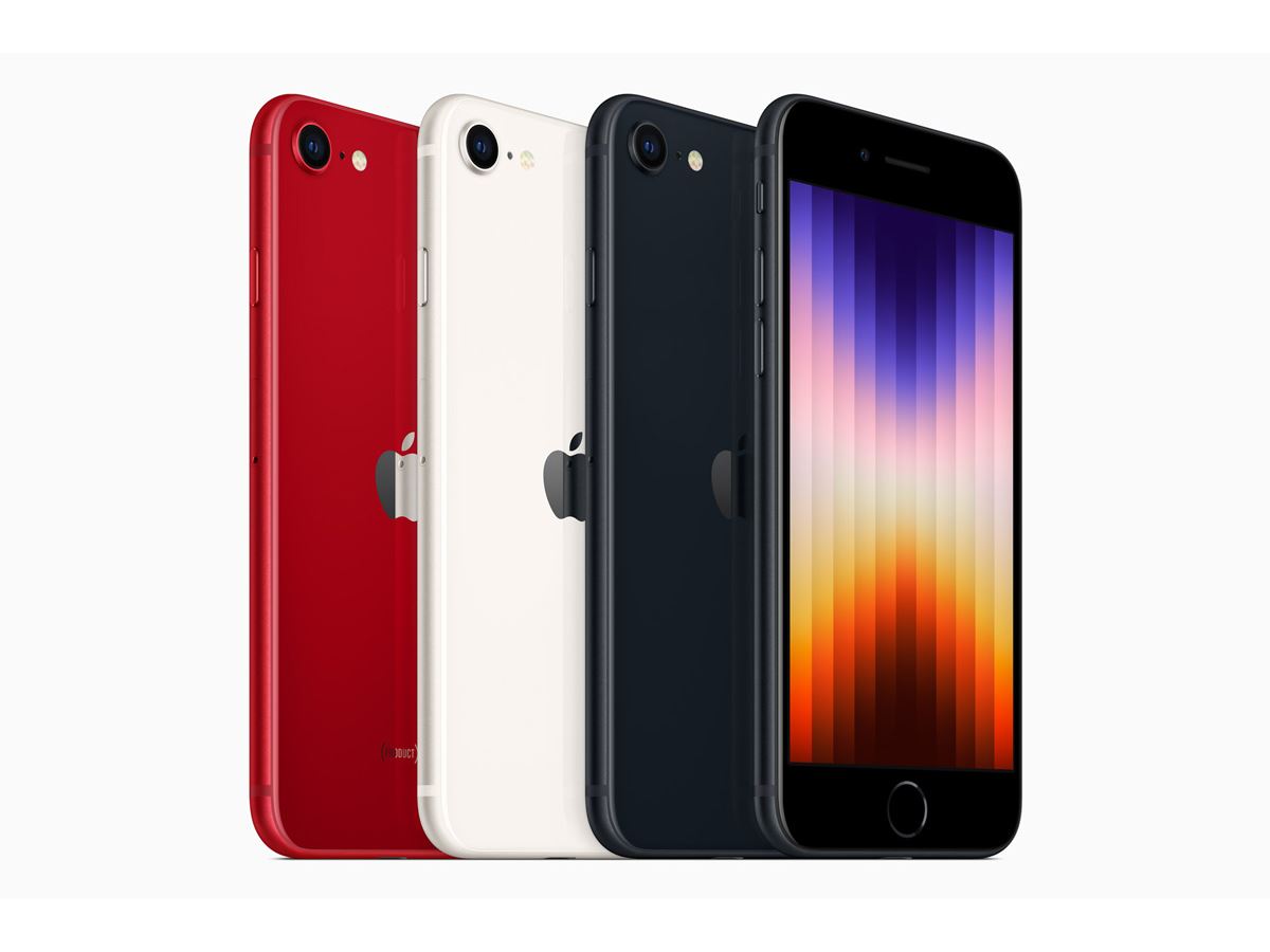 アップル｢iPhone SE(第3世代)｣｢iPad Air(第5世代)」各キャリアで