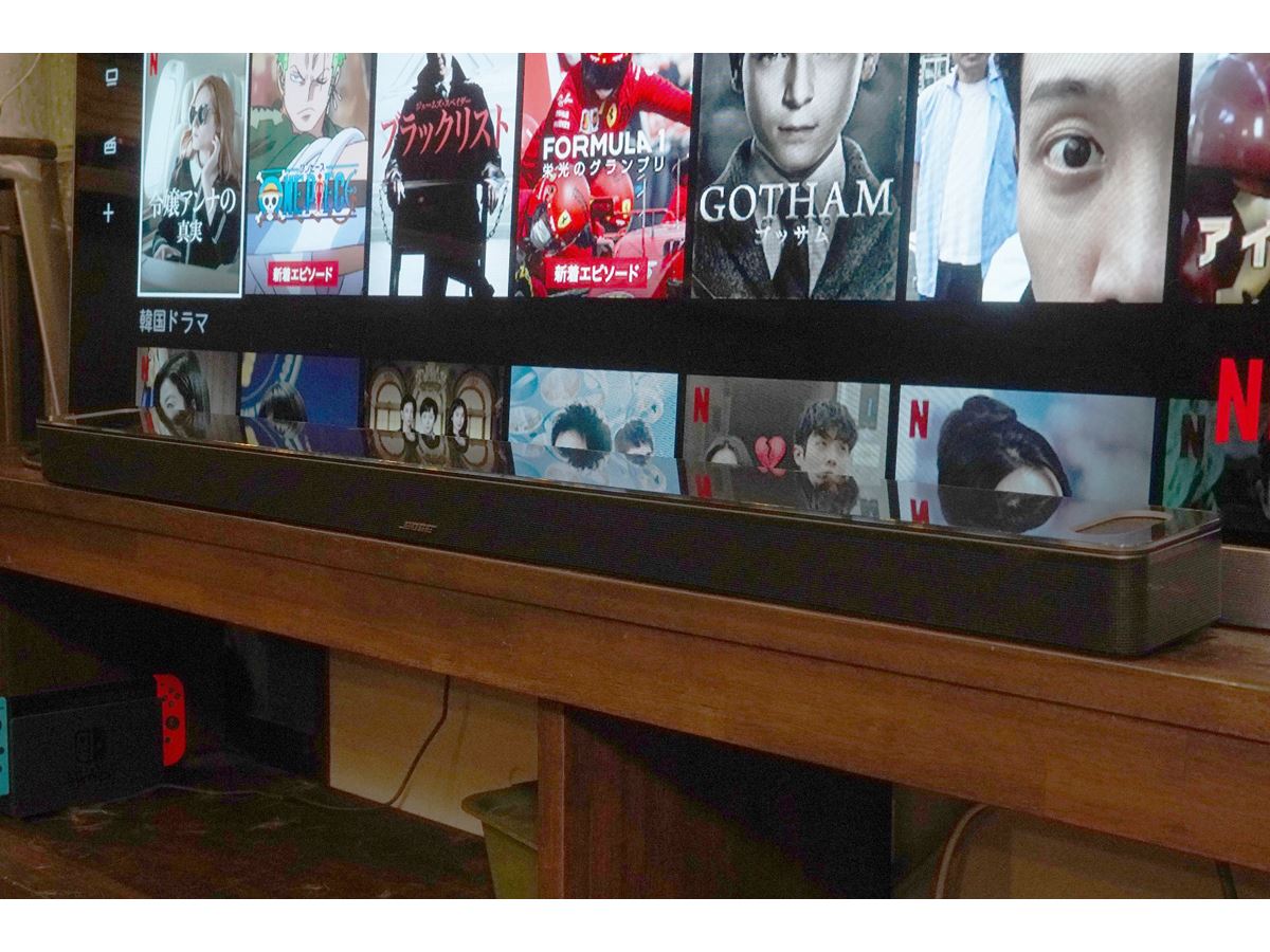 独自技術による空間再現性がスゴい！ Bose Smart Soundbar 900を映画や